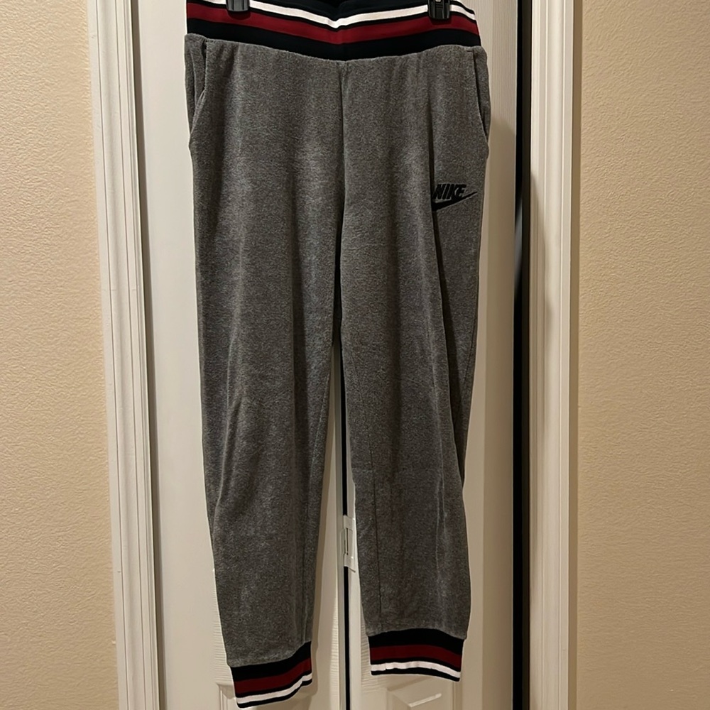Nike track pants, size M